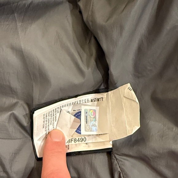 Canada Goose Dark Gray Puffer Jacket - Picture 3 of 6